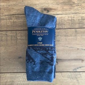 Pendleton Women’s Wool Blend Crew Socks